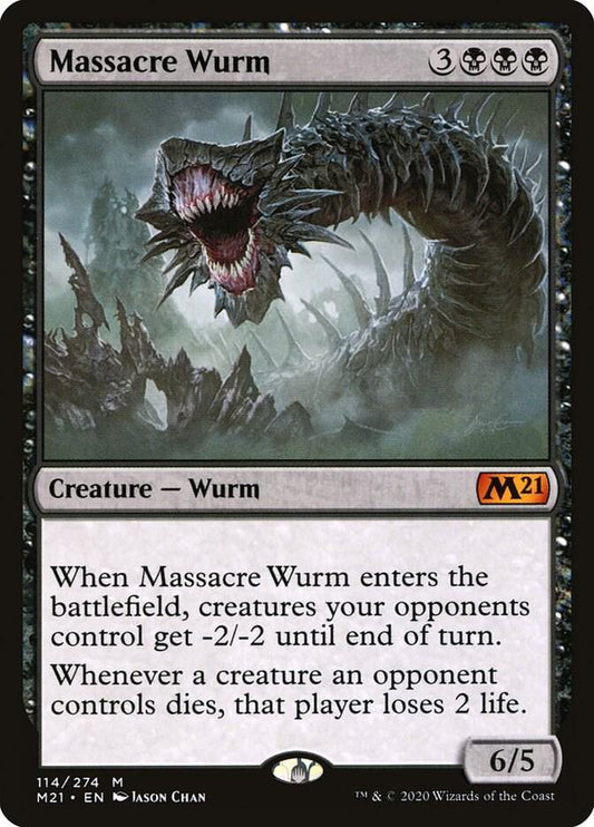 Massacre Wurm - Core Set 2021 (M21) NM