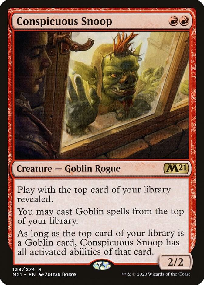 Conspicuous Snoop - Core Set 2021 (M21) NM