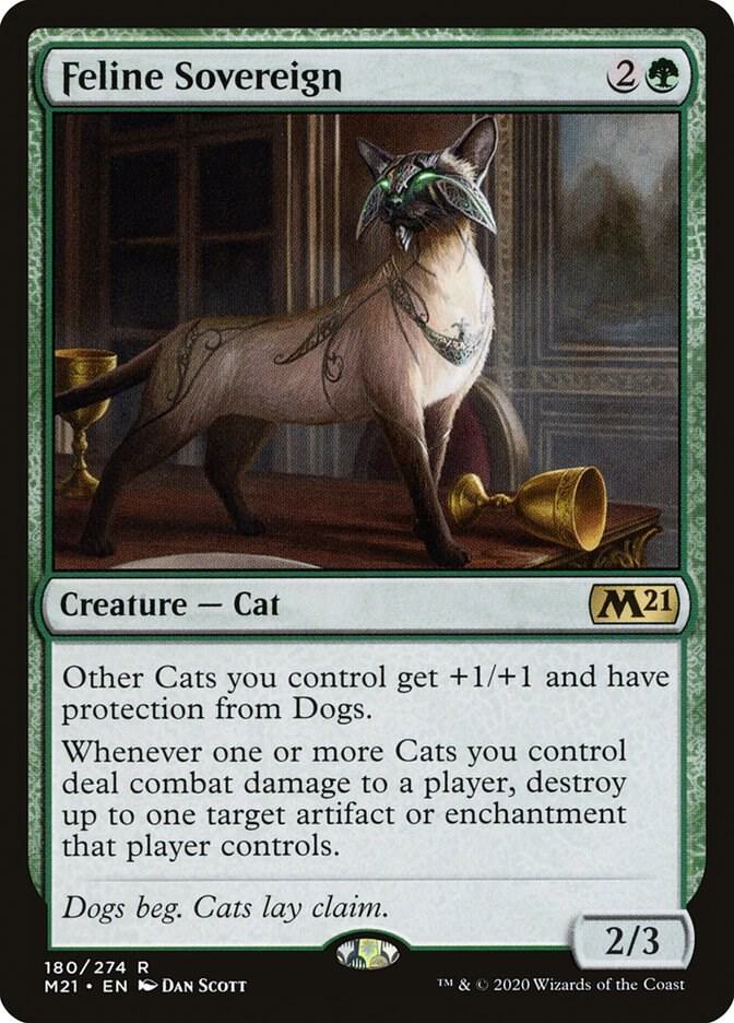 Feline Sovereign - Core Set 2021 (M21) NM