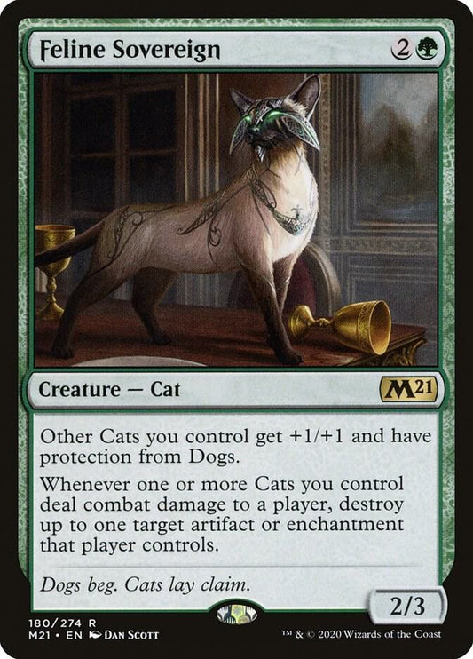 Feline Sovereign - Core Set 2021 (M21) NM