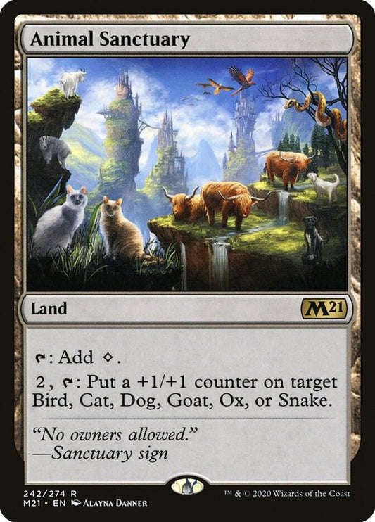 Animal Sanctuary - Core Set 2021 (M21) NM