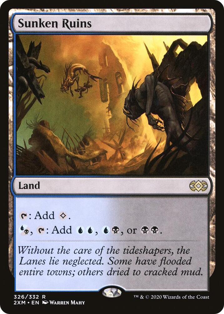 Sunken Ruins - Double Masters (2XM) NM