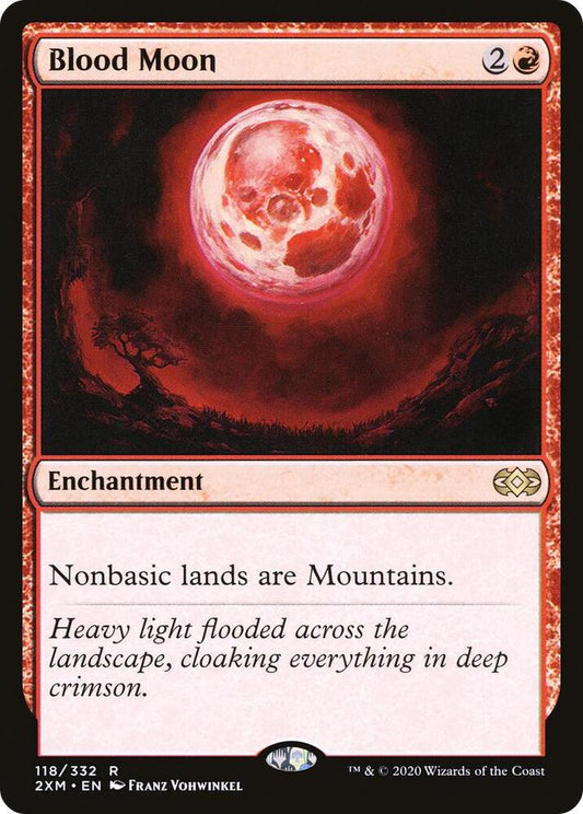 Blood Moon - Double Masters (2XM) NM *FOIL*