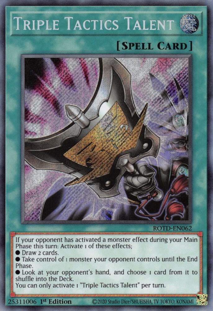 Triple Tactics Talent - Rise of the Duelist (ROTD)