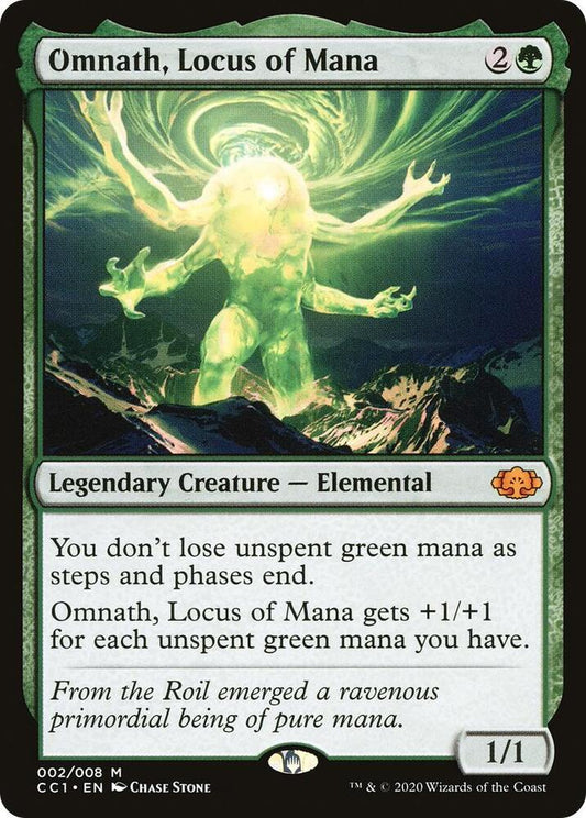 Omnath, Locus of Mana - Commander Collection: Green (CC1) NM