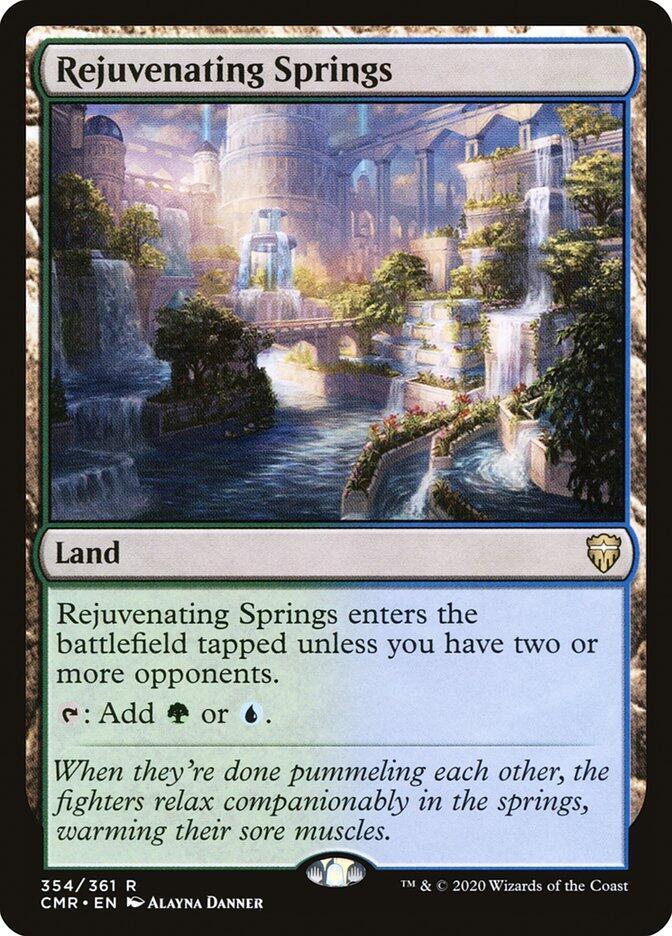 Rejuvenating Springs - Commander Legends (CMR) NM