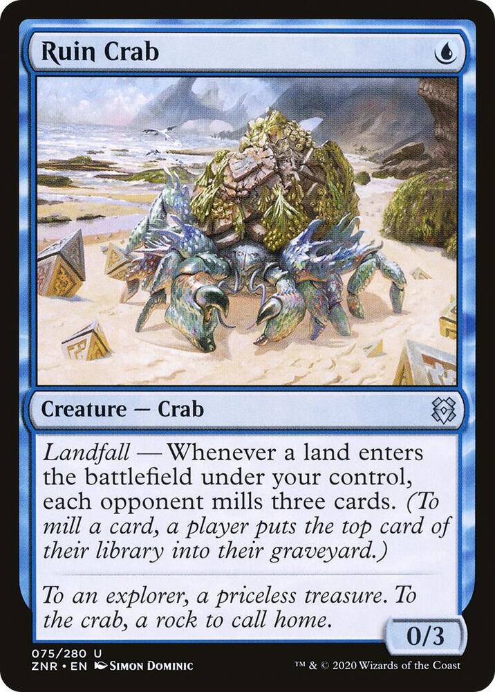 Ruin Crab - Zendikar Rising (ZNR) NM