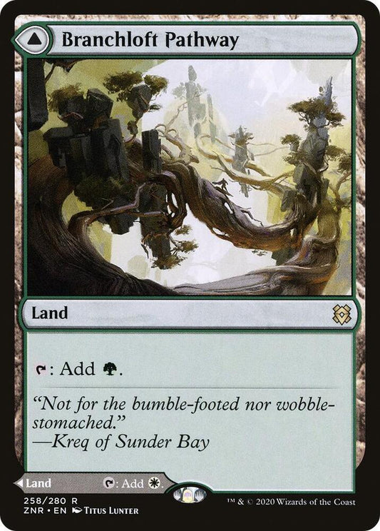 Branchloft Pathway - Zendikar Rising (ZNR) NM *FOIL*