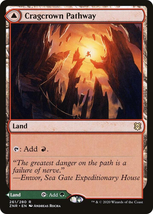 Cragcrown Pathway - Zendikar Rising (ZNR) NM