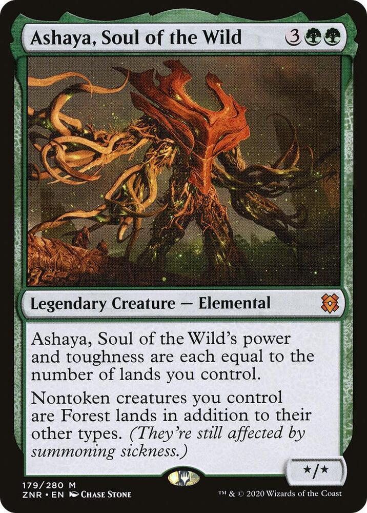 Ashaya, Soul of the Wild - Zendikar Rising (ZNR) NM