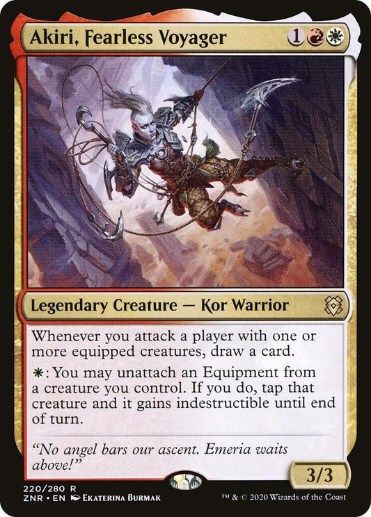 Akiri, Fearless Voyager - Zendikar Rising (ZNR) NM