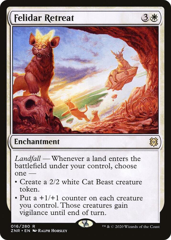 Felidar Retreat - Zendikar Rising (ZNR) NM *FOIL*