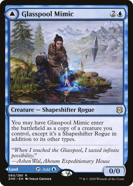 Glasspool Mimic - Zendikar Rising (ZNR) LP *FOIL*