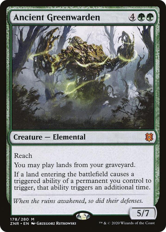 Ancient Greenwarden - Zendikar Rising (ZNR) NM