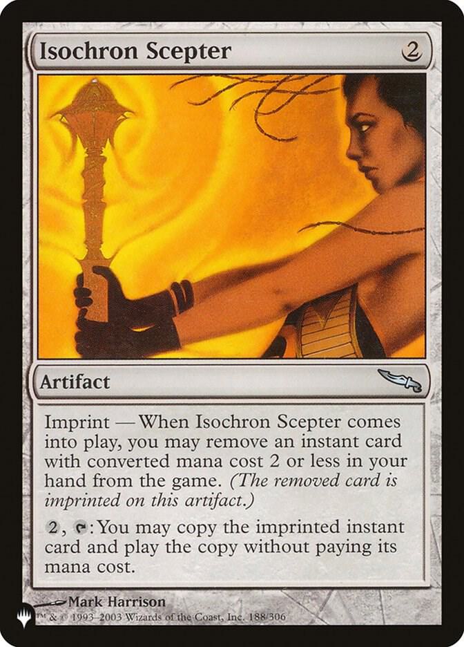 Isochron Scepter - The List Reprints (LIST) NM