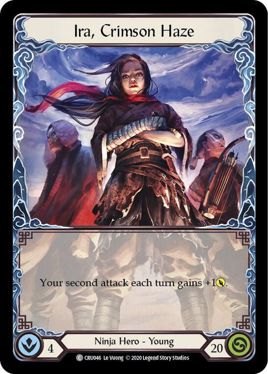 Ira, Crimson Haze - Crucible of War (CRU) Rainbow Foil NM *FOIL*