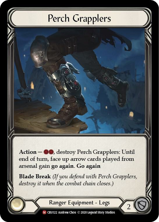 Perch Grapplers - Crucible of War (CRU) NM *Rainbow Foil*