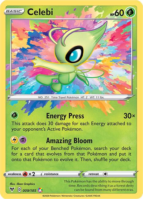 Celebi - SWSH04: Vivid Voltage (SWSH04) NM *FOIL*