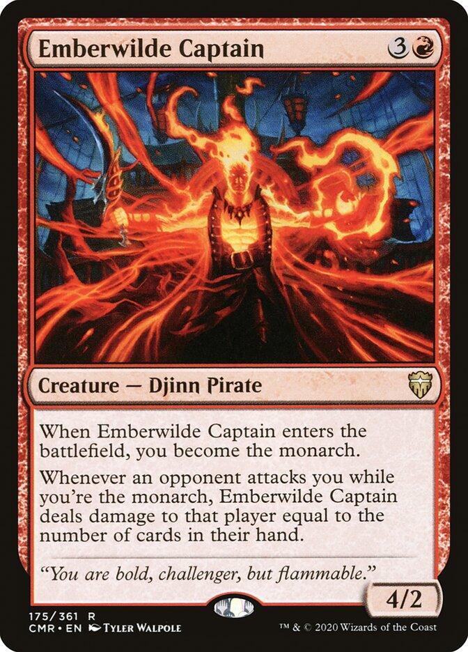 Emberwilde Captain - Commander Legends (CMR) NM