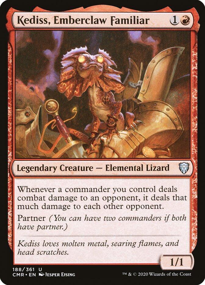 Kediss, Emberclaw Familiar - Commander Legends (CMR) NM
