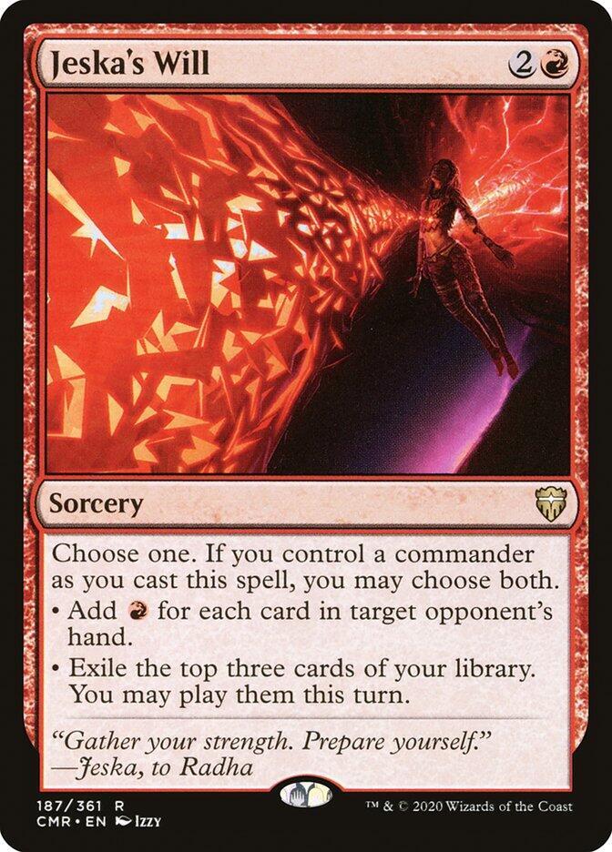 Jeska's Will - Commander Legends (CMR) NM *FOIL*