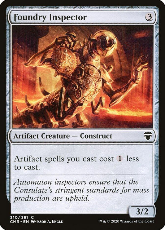Foundry Inspector - Commander Legends (CMR) NM *FOIL*