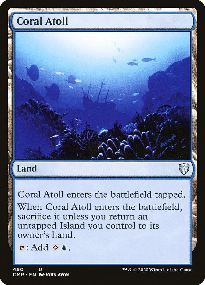 Coral Atoll - Commander Legends (CMR) NM