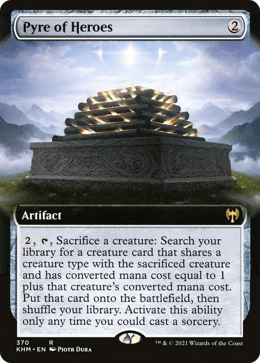 Pyre of Heroes (Extended Art) - Kaldheim (KHM) NM