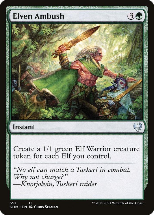 Elven Ambush - Kaldheim (KHM) NM