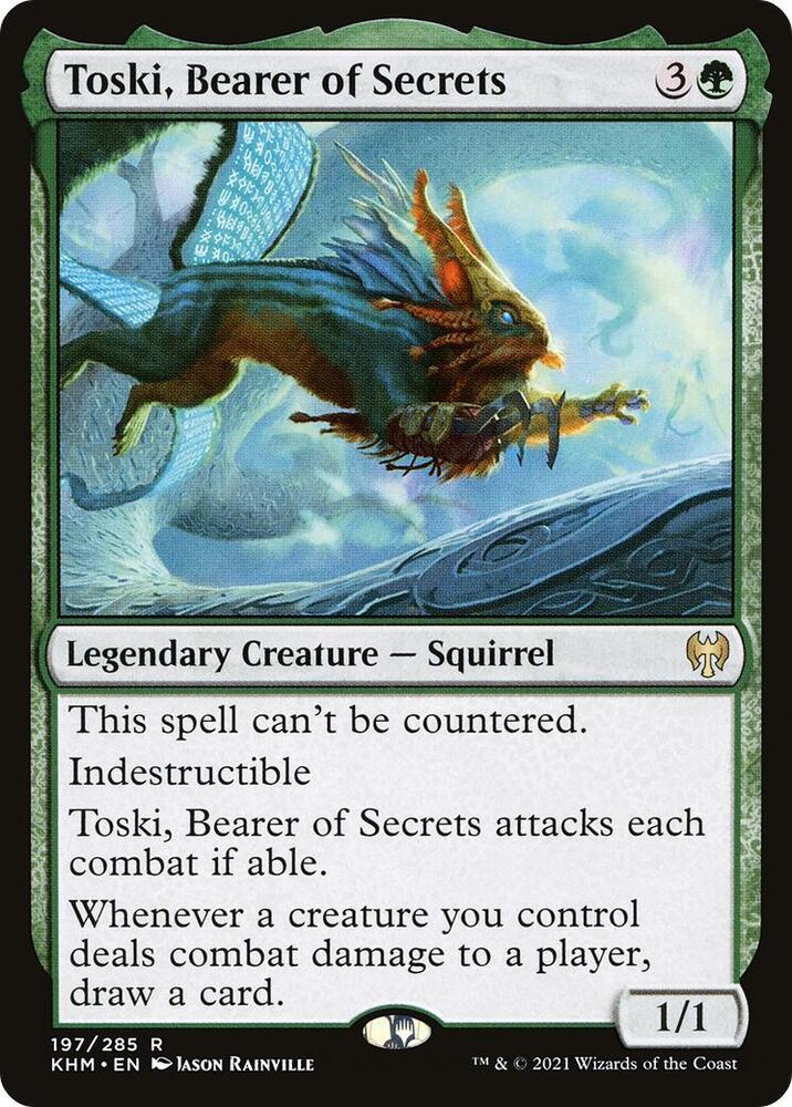 Toski, Bearer of Secrets - Kaldheim (KHM) LP *FOIL*