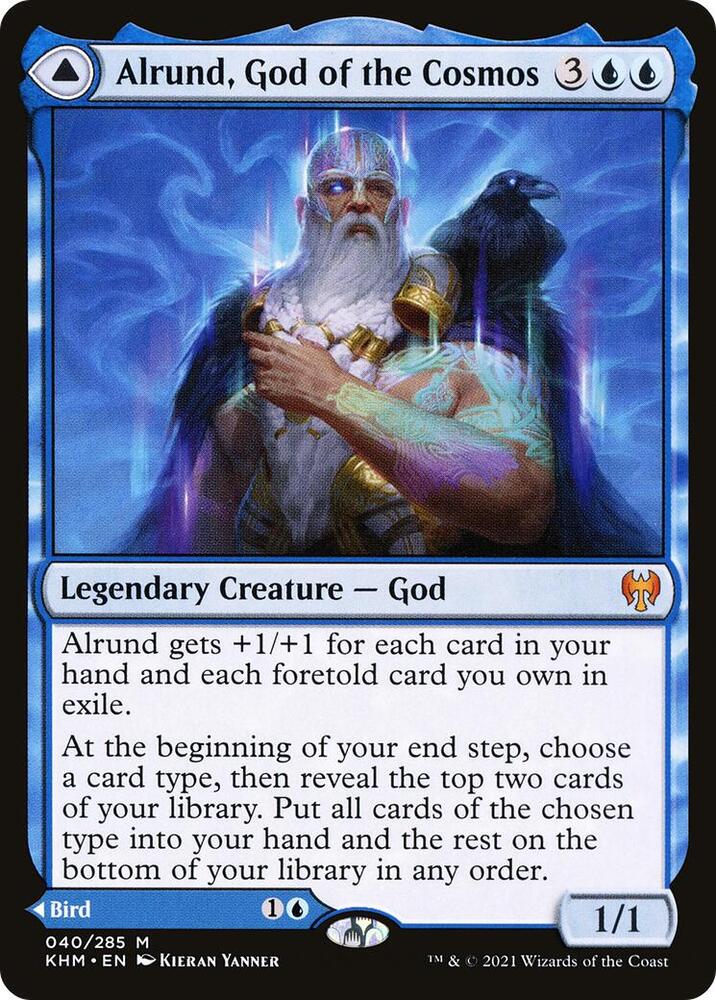 Alrund, God of the Cosmos - Kaldheim (KHM) NM