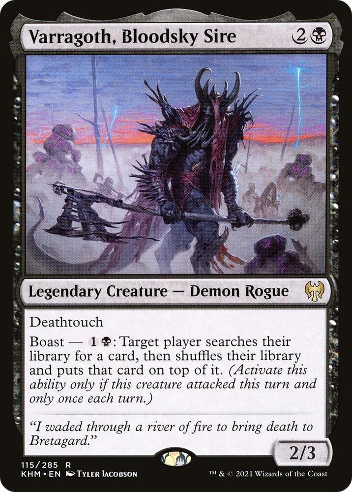 Varragoth, Bloodsky Sire - Kaldheim (KHM) NM