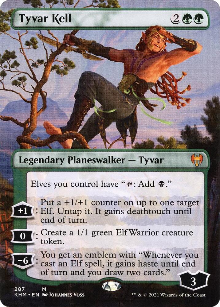 Tyvar Kell (Borderless) - Kaldheim (KHM) NM