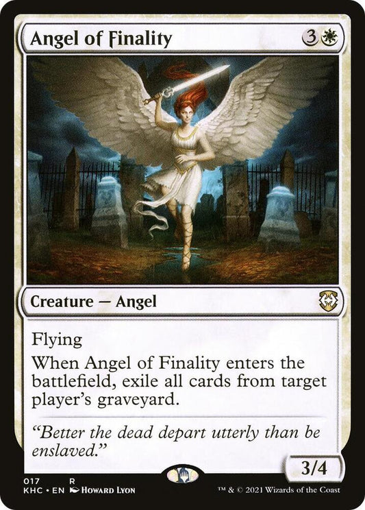 Angel of Finality - Commander: Kaldheim (KHC) NM