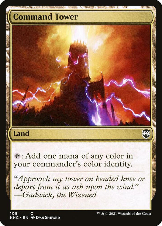 Command Tower - Commander: Kaldheim (KHC) NM