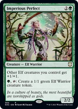 Imperious Perfect - Commander: Kaldheim (KHC) NM
