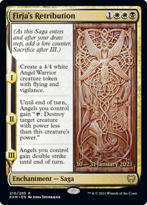 Firja's Retribution - Prerelease Cards (PRE) NM *FOIL*