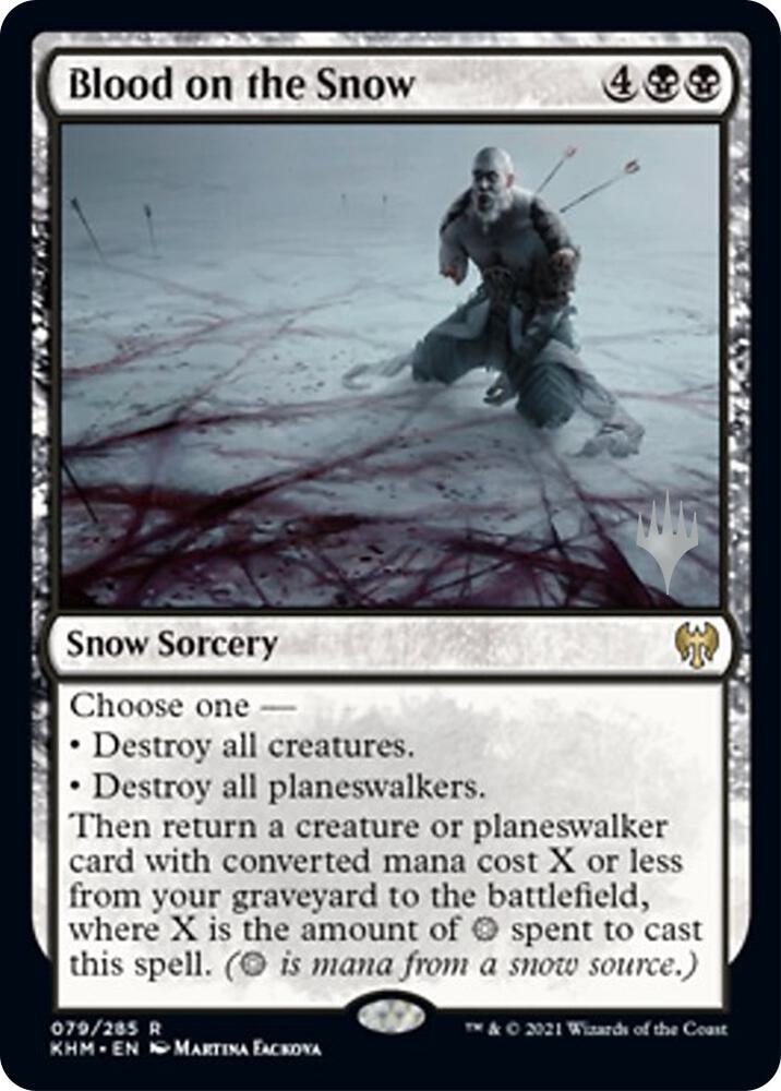 Blood on the Snow - Promo Pack: Kaldheim (PPKHM) LP *FOIL*