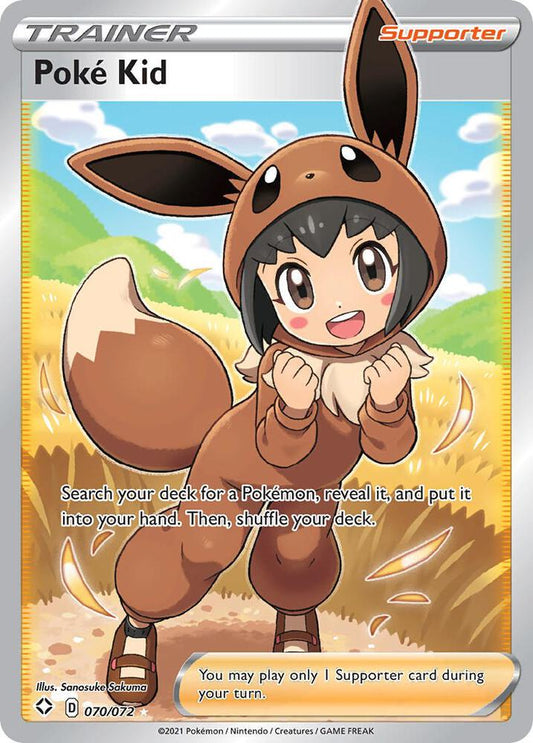 Poke Kid (Full Art) - Shining Fates (SHF) NM *FOIL*