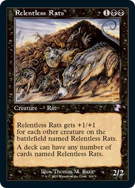 Relentless Rats - Time Spiral: Remastered (TSR) NM