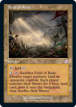 Field of Ruin - Time Spiral: Remastered (TSR) NM