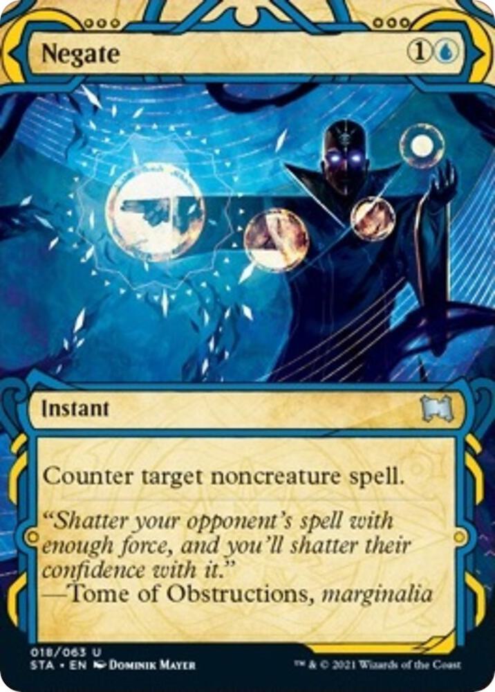 Negate - Strixhaven: Mystical Archive (STA) NM *FOIL*