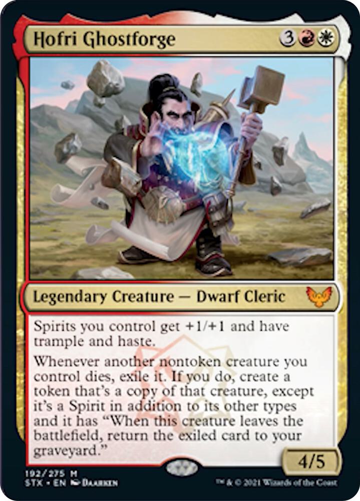Hofri Ghostforge - Strixhaven: School of Mages (STX) NM