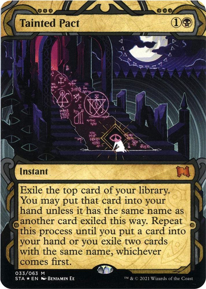 Tainted Pact (Foil Etched) - Strixhaven: Mystical Archives (STA) NM FOIL*