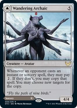 Wandering Archaic - Strixhaven: School of Mages (STX) NM