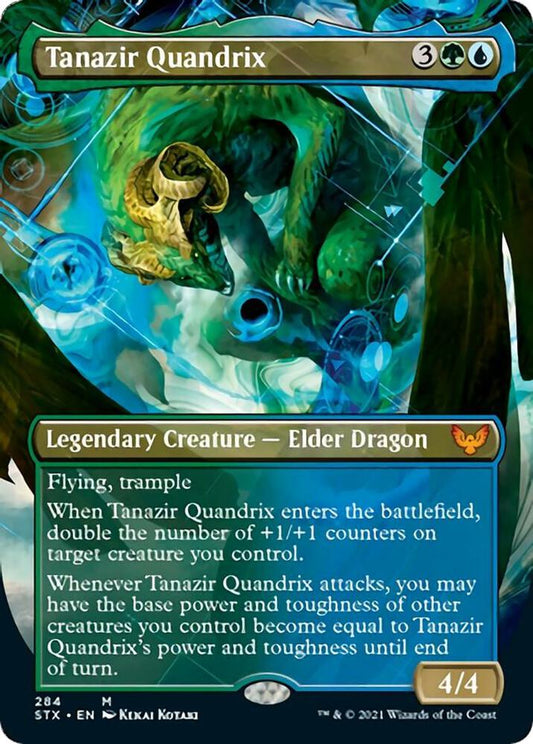 Tanazir Quandrix (Borderless) - Strixhaven: School of Mages (STX) NM