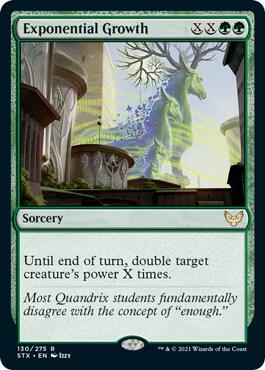 Exponential Growth - Strixhaven: School of Mages (STX) NM