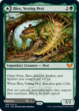 Blex, Vexing Pest - Strixhaven: School of Mages (STX) NM
