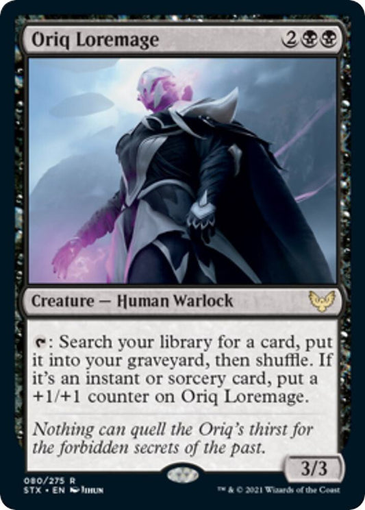Oriq Loremage - Strixhaven: School of Mages (STX) LP *FOIL*