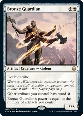 Bronze Guardian - Commander 2021 (C21) NM